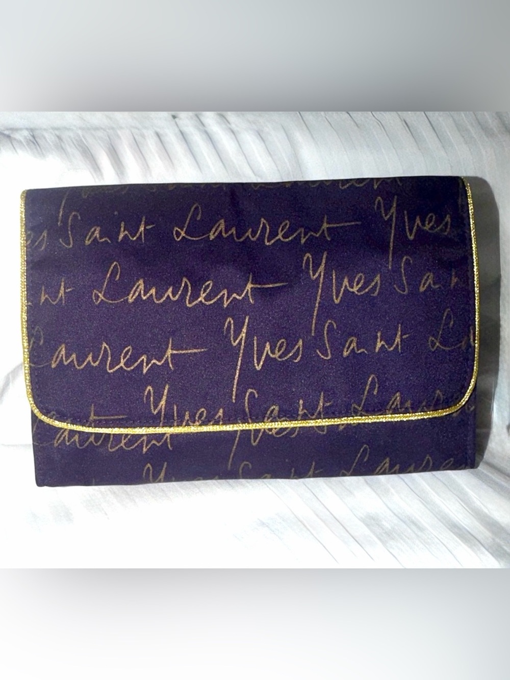 Yves saint Laurent make up- cosmetic bag, perfect condition!